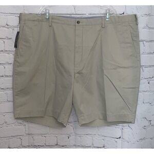 Polo Ralph Lauren Shorts Men's 50 Beige Chinos Stretch Classic Fit 9" inseam